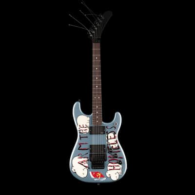 Fender Tom Morello "Arm The Homeless" Blue Ice Metallic With Case image 2