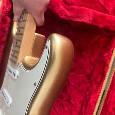 Fender FSR American Special Stratocaster with Matching Headstock 2017 - Aztec Gold image 11