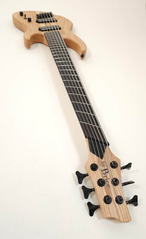 Brice Defiant 63437 EB Nat Ash 6 String Fan Fret Bass | Reverb