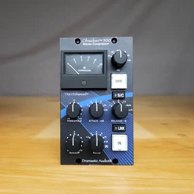 Dramastic Audio Obsidian 500 Stereo Bus Compressor – 500 Series SSL-Style VCA – Mint image 3