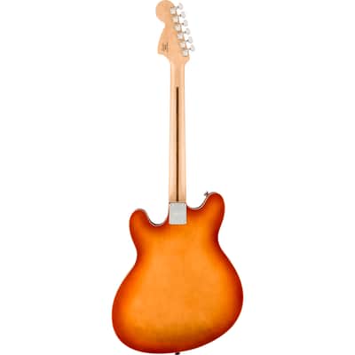 Squier Affinity Series Starcaster Deluxe - Maple Fingerboard, Sienna Sunburst Bild 6