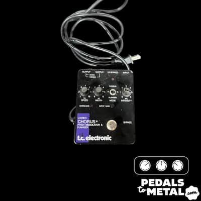 TC Electronic Stereo Chorus + Pitch Modulator & Flanger 1991 - 2016 - Black - X15279 image 2