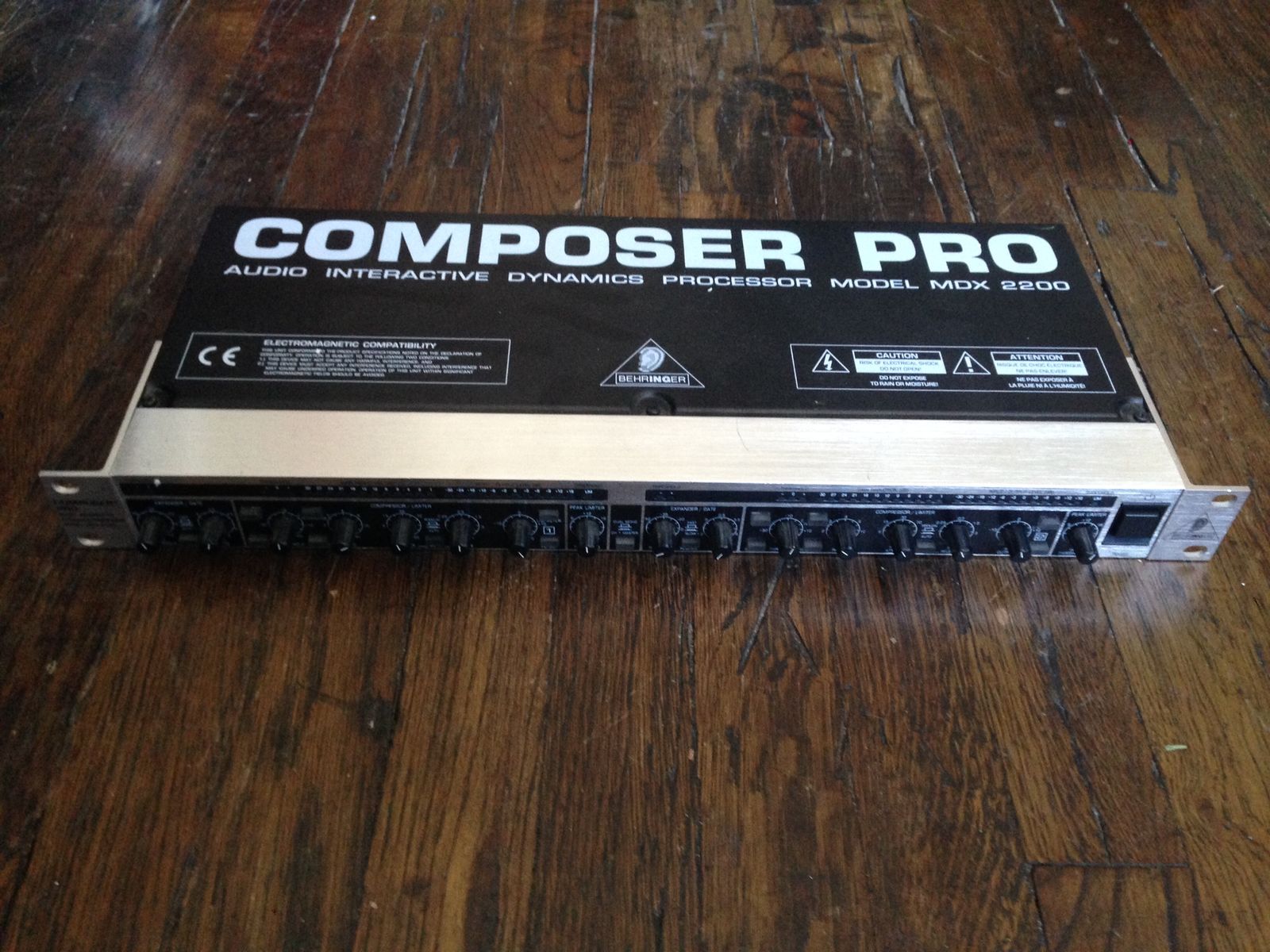 Behringer MDX 2200 Composer Pro | Reverb