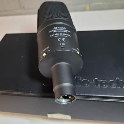 Audio-Technica AT4040 Large Diaphragm Cardioid Condenser Microphone - Black image 3