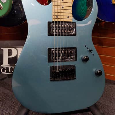 Ibanez GRG7221M-MLB Gio Series 7-String with Maple Fretboard Metallic Light Blue image 1