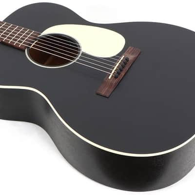Martin 000-17E Black Smoke 14-Fret Acoustic Electric Guitar w/ Soft Case image 5
