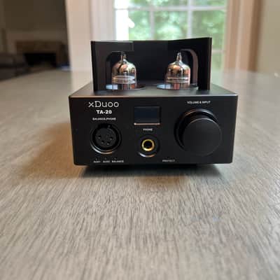 xDuoo TA-20 Balanced Tube Headphone Amplifier + 4-Pin XLR Splitter Cable | Headphone Amp & Tube Outboard Processor image 3