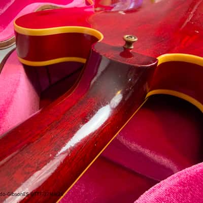 Gibson Custom Shop Murphy Lab Back To The Future '55 ES-345 "Reissue" Light Aged 2025 - Cherry Red image 18