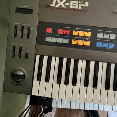 Roland JX-8P 61-Key Polyphonic Synthesizer 1984 - 1986 - Black image 4