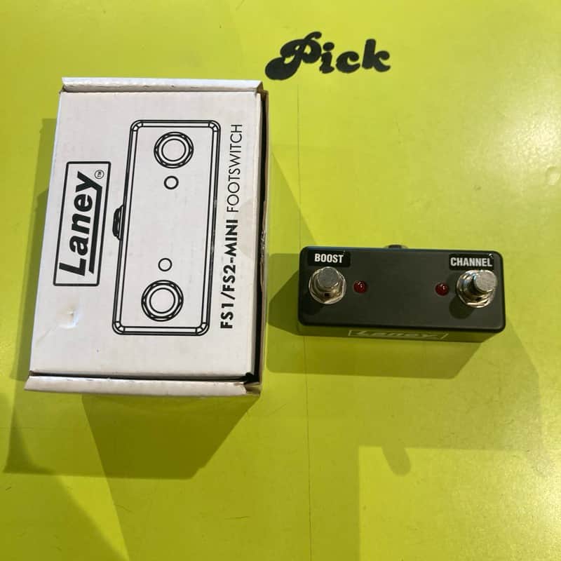 Laney FS2-MINI Dual Footswitch 2020s - Black image 1