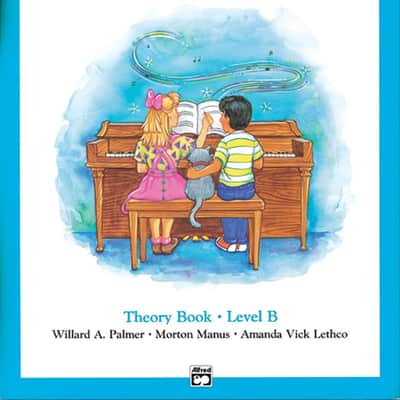 Alfred 00-3094 Alfred's Basic Piano Library Prep Course - Theory Book (Level B)