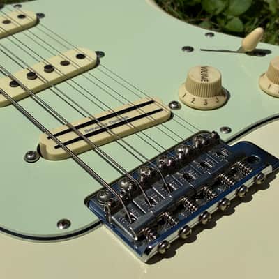 Fender Stratocaster 1993-94 ST62-58US Made in Japan Kurt Cobain VMA Strat Hotrail Seymour Duncan image 7