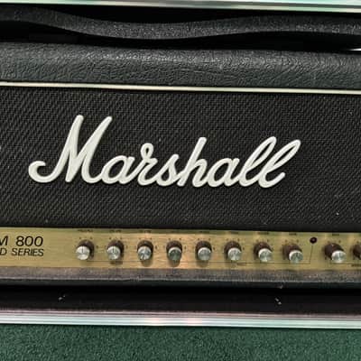 Marshall JCM 800 Lead Series Model 2205 2-Channel 50-Watt Head w/ Case image 3