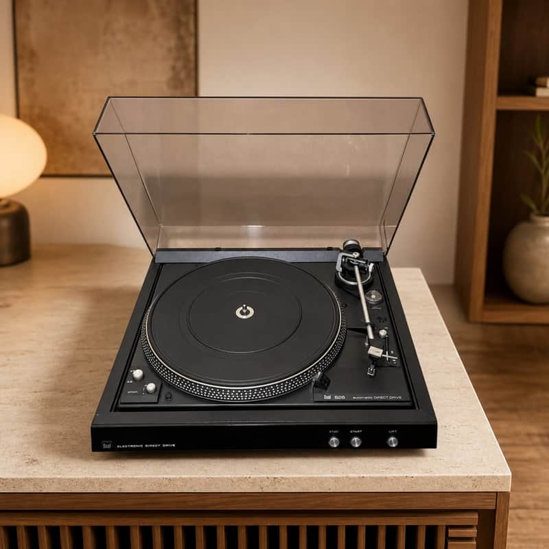 DUAL CS-626 Rare Vintage Turntable Serviced Tested Direct Drive Warranty image 1