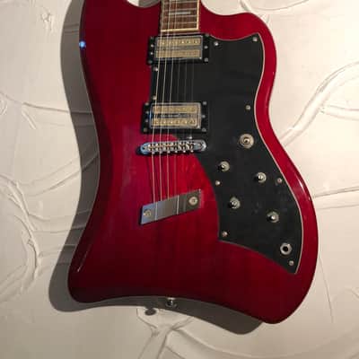 Guild DeArmond Jetstar 1990s Cherry Red image 15