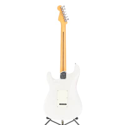 Fender Certified Pre-Owned American Ultra Luxe Vintage '50s Stratocaster, Maple Fingerboard, White Blonde (H8) (09252) image 6