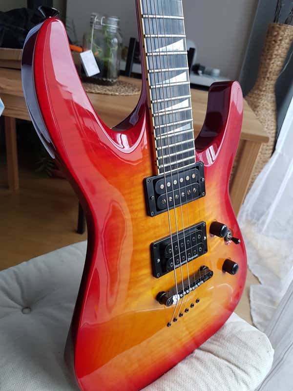 Jackson Archtop soloist professional 1991 Cherry Sunburst image 1
