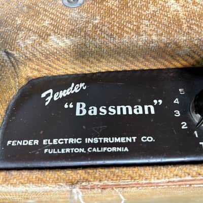 1951 Fender Bassman 5B6 TV Front Tweed - Very Early! #022 image 14