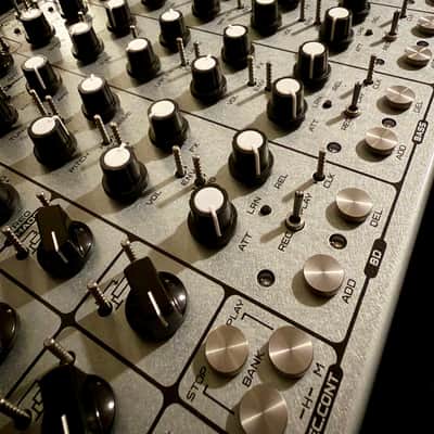 Limited Edition 1984: Soma Laboratory Pulsar-23 Organismic Drum Machine w Travel Case and Cables image 5