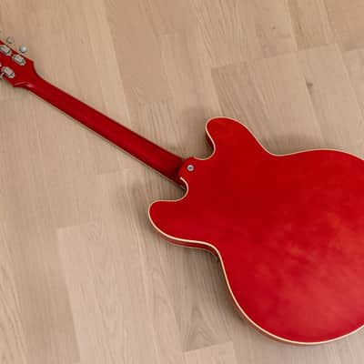 1991 Epiphone Casino Electric Guitar Cherry w/ Bigsby & Case, Pre-Elitist, Japan Terada imagen 15