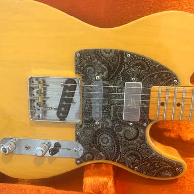 Fender American Vintage Reissue 52 Hot Rod Telecaster with Glaser B BENDER, VELVET HAMMER PICKUPS and Hardshell Case *Ready for Broadway* Late 2000’s - Butterscotch image 6