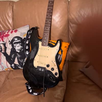 Fender Squier Strat 1990s - Black image 3