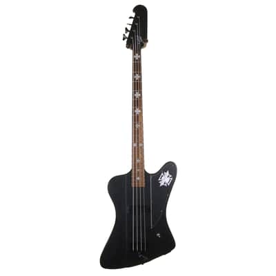 Epiphone Nikki Sixx Blackbird Bass Guitar Black with Case image 3