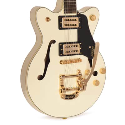 Gretsch G2655TG Streamliner Center Block Jr. Double-Cut LTD Vintage White w/Bigsby LTD image 1