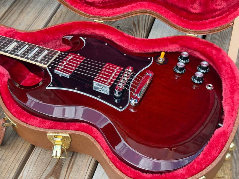 2026 Gibson SG Standard Aged Cherry W/OHSC Guitar Center Exclusive