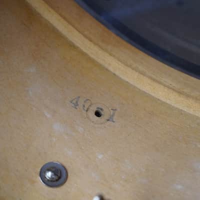1940 Ludwig & Ludwig USA Chicago 6.5x14" Maple/Poplar Snare Drum - Satin Natural Maple image 18