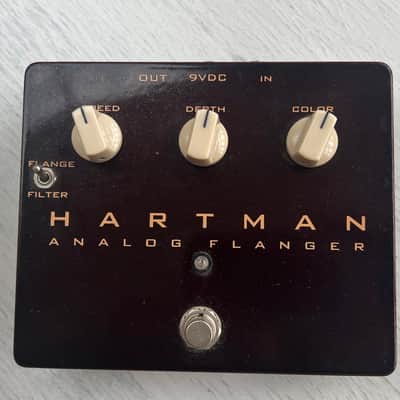 Hartman Analog Flanger Pedal 2010s - Brown image 1
