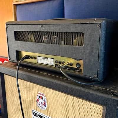 Hiwatt CUSTOM LEAD 50 watt tube amplifier original vintage Modesto sterling era amp image 7
