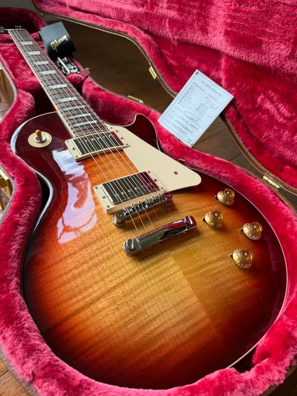2024 Gibson Les Paul Standard 50s AAA Top - Bourbon Burst image 1