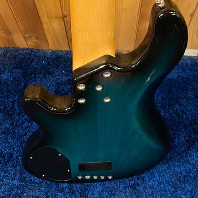 Lakland 55-94 2005 Teal Green Sunburst image 17