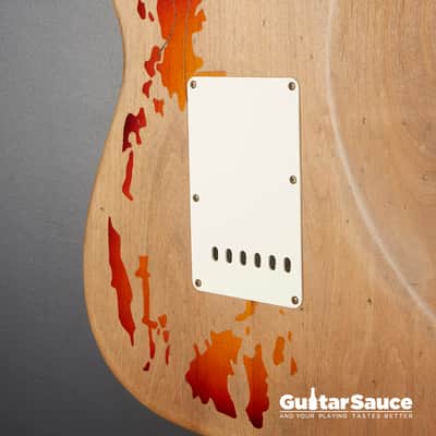 Fender Custom Shop Rory Gallagher Heavy Relic 3 Tone Sunburst 2021 Used (Cod. 1643UG) image 16