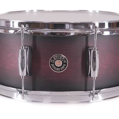 Gretsch Drums Catalina Maple 14" x 6" Snare Drum – Satin Deep Cherry Burst - Excellent image 1
