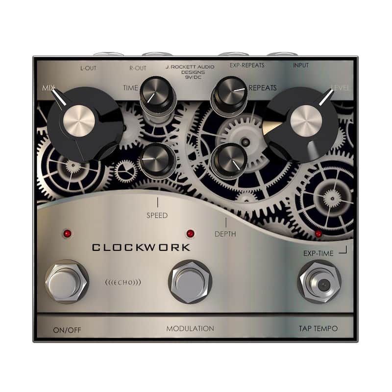 新品 J. Rockett Audio Designs Clockwork J. Rockett Clockwork Delay | Reverb