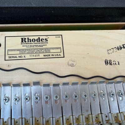 1979 Fender Rhodes Seventy Three Stage piano 73 key - Worldwide Shipping! image 15
