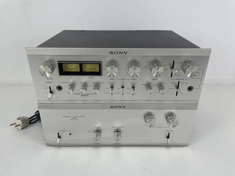 Sony - TA-2300F/TA-2000F - Pre/Power-Amplifier Set - Serviced (Cleaned) image 1