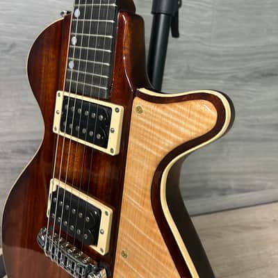 Weller Fleetwood Mahogany Exotic Woods Electric Guitar #2684 image 6