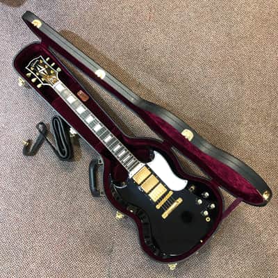 Used 2011 Gibson Les Paul SG Custom 3 Pickup Ebony with Case image 9