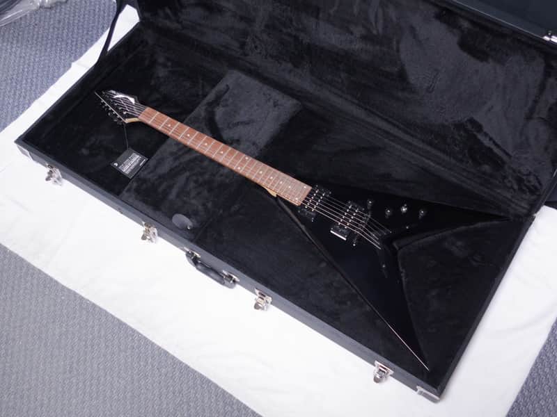 DEAN Dave Mustaine VMNT X V electric GUITAR Classic Black w/ Hard