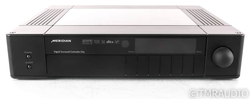 Meridian G65 7.1 Channel Digital Home Theater Processor; G-65; Black (No remote) image 1