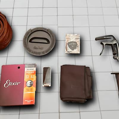 Zager ZAD-80 CD OM Guitar Bundle image 16