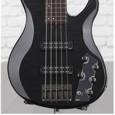 Yamaha TRBX605FM 5-string Bass Guitar 2018 - Trans Black, Used-Like New, (w/ soft case) image 1