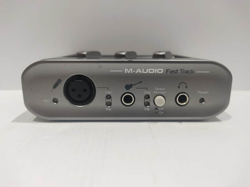 M-Audio Fast Track USB Audio Interface 2000s - Gray image 1
