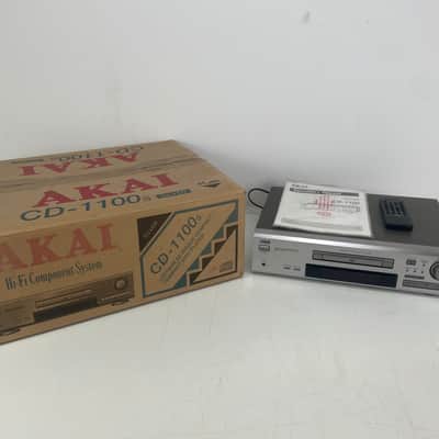 Akai - CD-1100s - CD-Player - Inc. Manual/Original Box/Remote - NOS