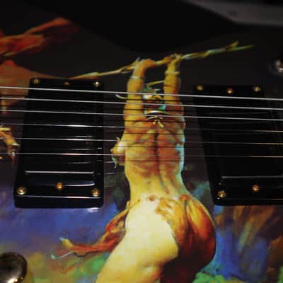 ESP LTD EC Frazetta Beauty and Beast Graphic, 2013 - 2014 - only 50 made! image 14