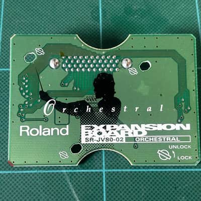 Roland SR-JV80-02 Orchestral Expansion Board 1990s - Green