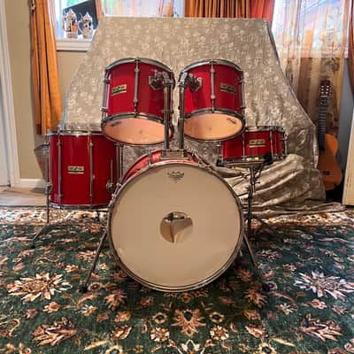 Immagine Sonor Force 1000 Made In Germany 1990's - High Gloss Red - 10